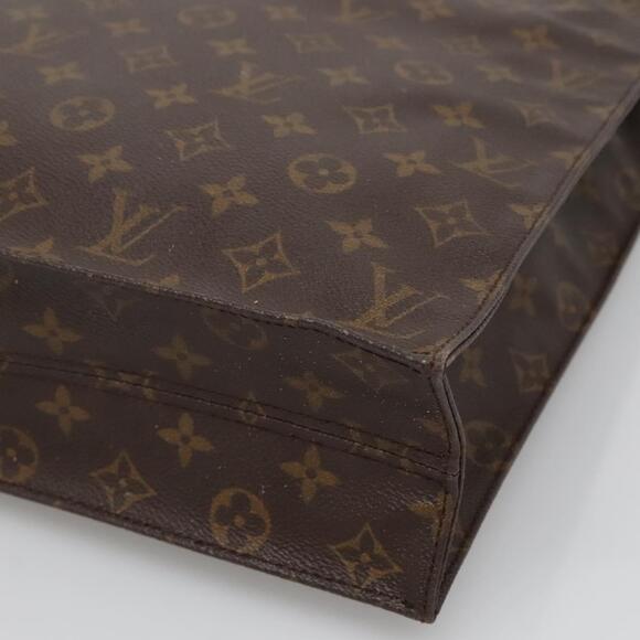 LOUIS VUITTON Monogram Sac Plat Hand Bag M51140 - Picture 15 of 16